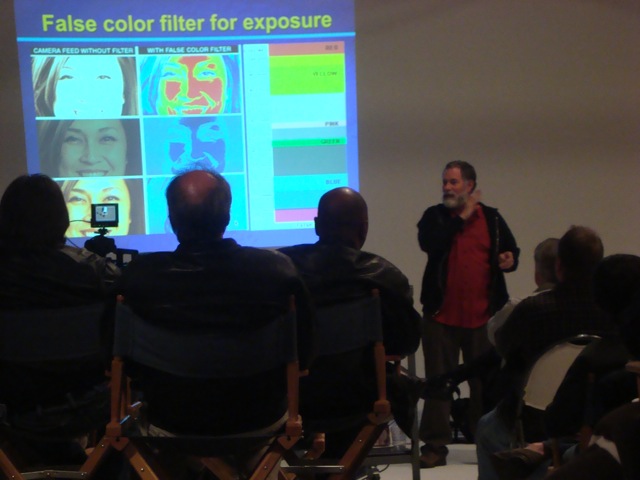 Lee White with Marshall false color filter