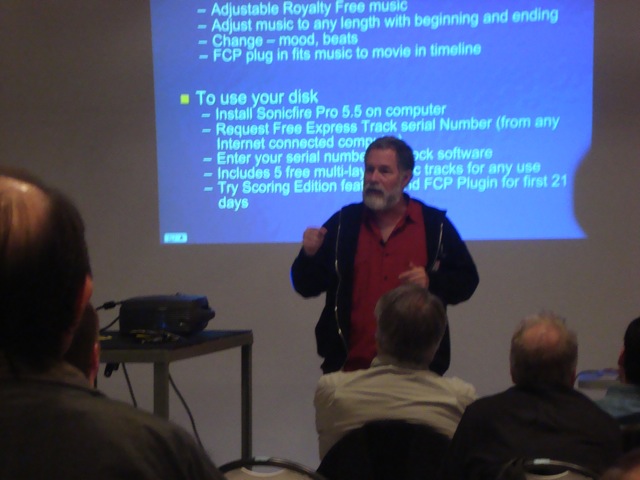 Lee White with Sonicfire Pro infomation