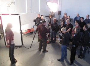 Lee White instructing 2