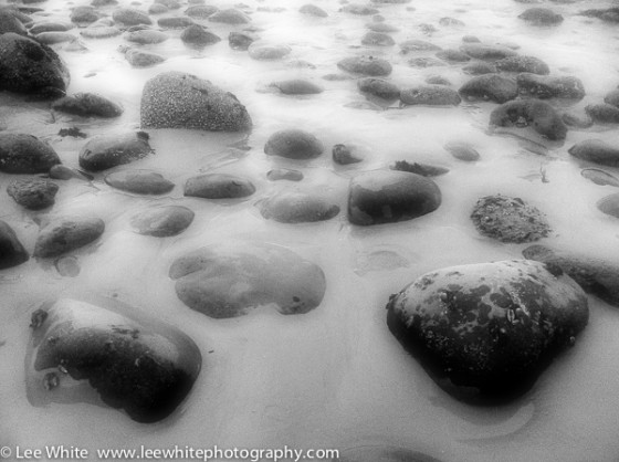 Rocks on beach Ventura, CA_1-1 Ventura Seawall Rocks by Lee White Photography