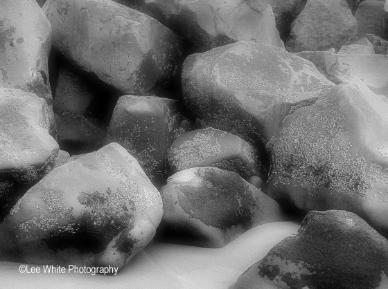 Rocks on beach Ventura, CA_7